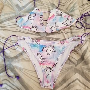 Unicorn bikini never worn